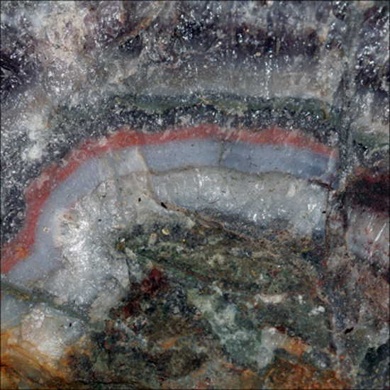 Afbeelding van Lace Amethist/Agaat ruw, slijpbaar materiaal