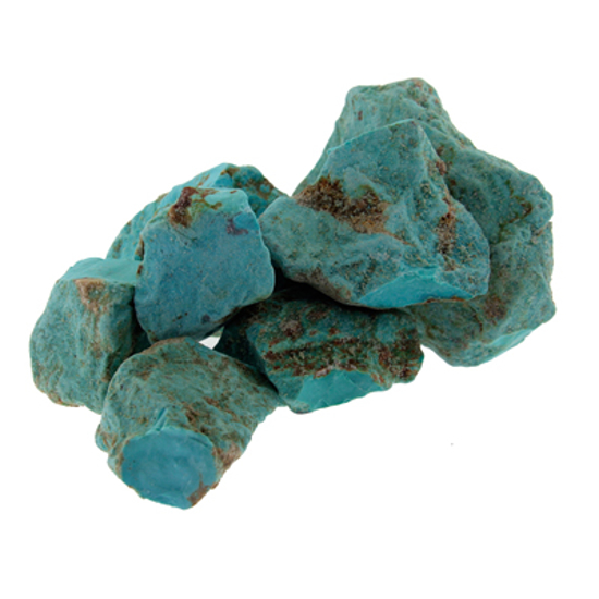 Afbeelding van Turkoois, turquoise, Arizona Ruwe stukken