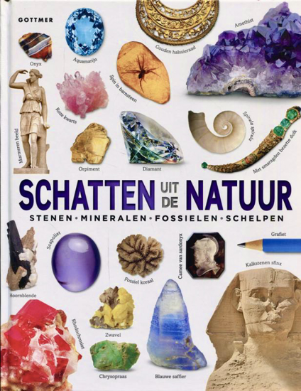 Afbeelding van SCHATTEN UIT DE NATUUR Stenen-mineralen-fossielen-schelpen