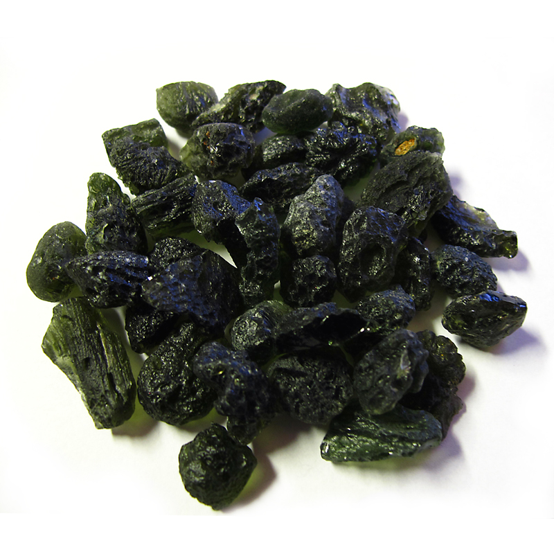 Moldavite Brokjes