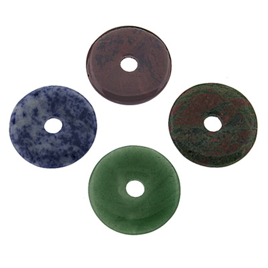Afbeelding van Edelsteen donut 45 mm