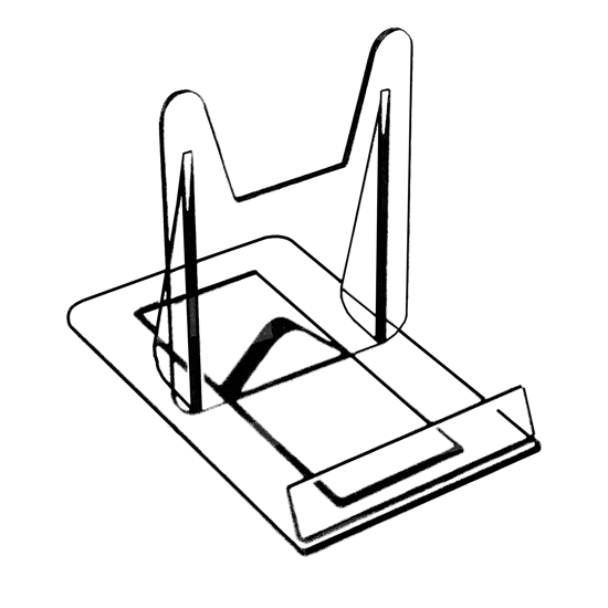 Afbeelding van Schuifstandaard model ST-2