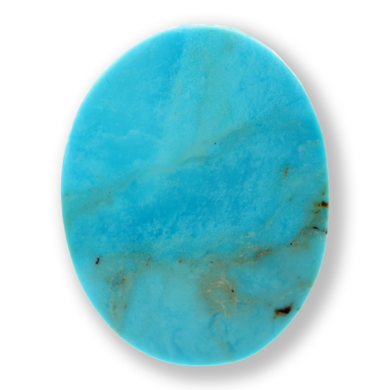 Turquoise, Turkoois cabochon