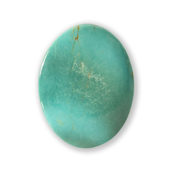 Turquoise, Turkoois cabochon