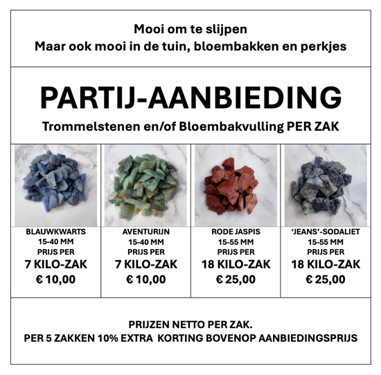 Afbeelding van Ruw klein extra voordeel per zak